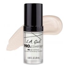L.A. Girl - Pro Coverage Illuminating  Liquid Makeup - GLM641: White