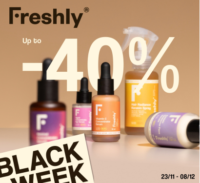 hasta 40% freshly