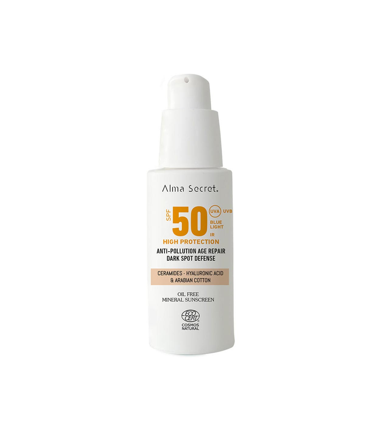 Buy Alma Secret - Facial sunscreen SPF50 with color - Sand