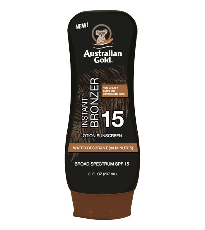 Mange sol Enumerate Buy Australian Gold - Sunscreen with instant Bronzer - SPF 15 | Maquibeauty