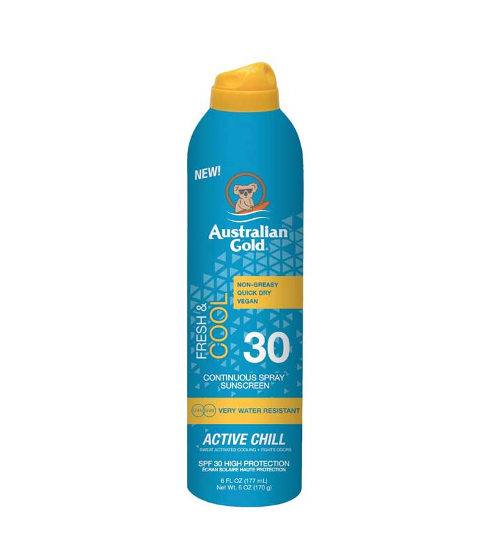 Drejning Modsatte Centimeter Buy Australian Gold - Active Chill Sunscreen Spray - SPF 30 | Maquibeauty