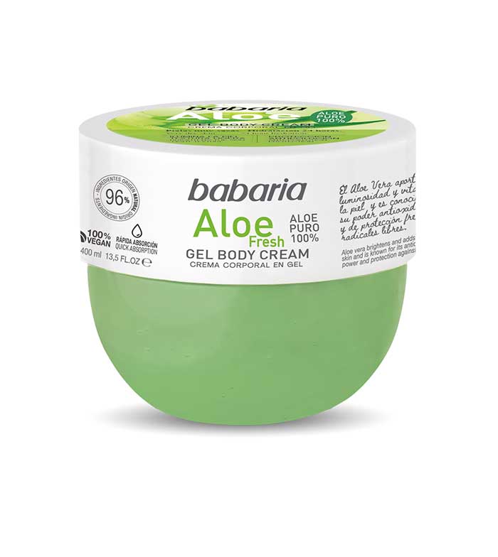 Babaria - 100% Gel Body Cream Aloe Fresh | Maquibeauty