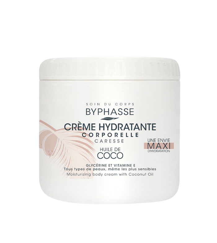Buy Byphasse Moisturizing body cream Coconut oil Maquibeauty
