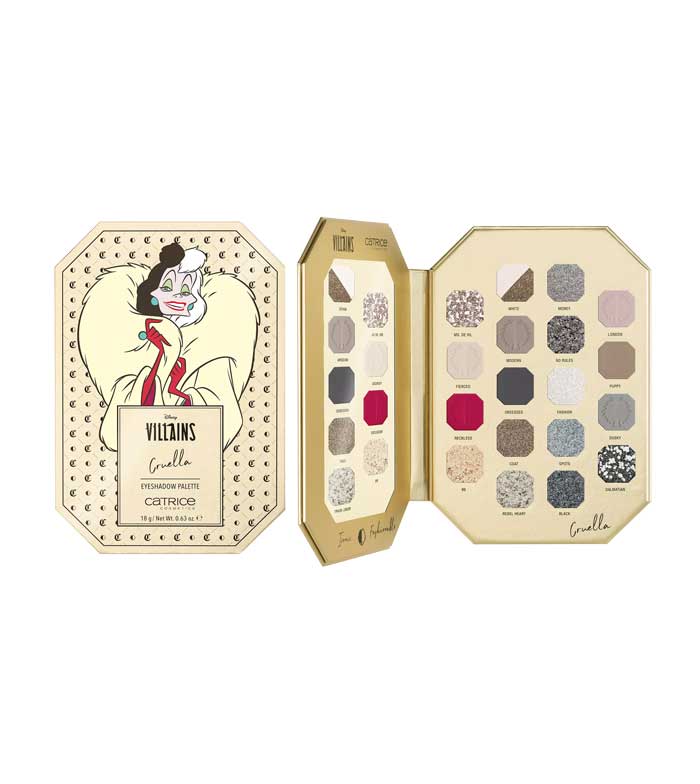 PROMO Palette de maquillage DISNEY POP VILLAINS Cruella - Tentation Cosmetic