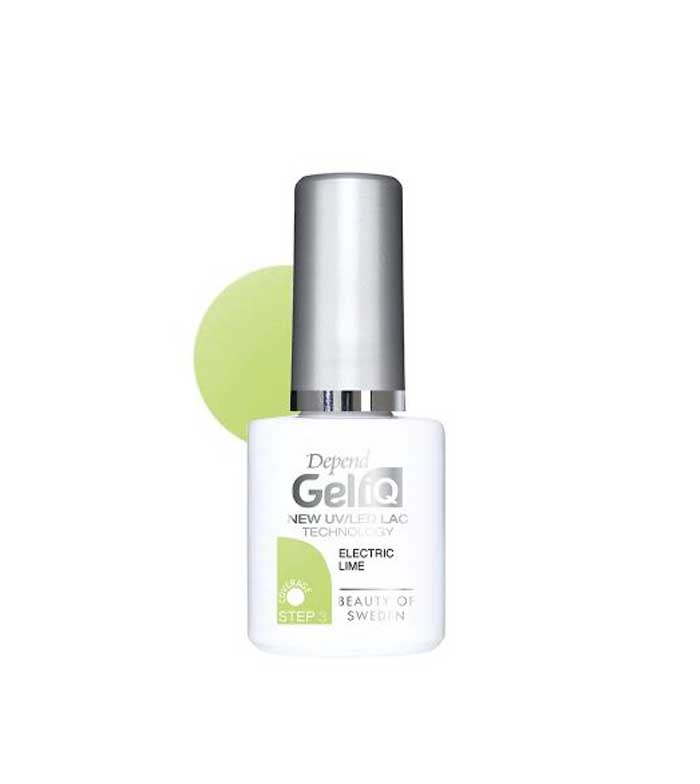 Buy Depend - Nail polish Gel iQ Step 3 - Electric Lime | Maquibeauty