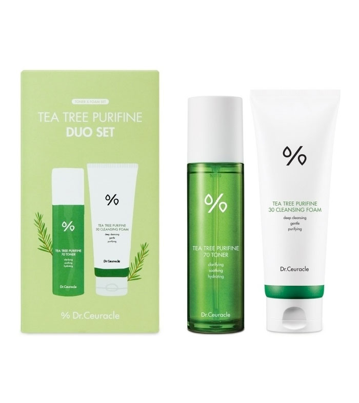 Buy Dr Ceuracle Tea Tree Purifine Set Of Duo Toner Facial 