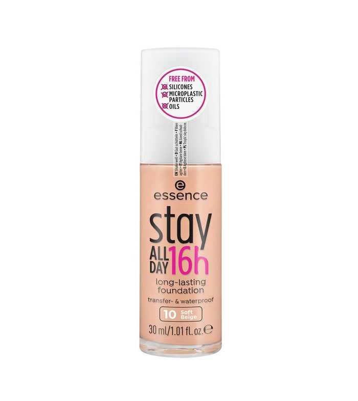 Buy essence - Long-lasting make-up base Stay All Day 16h - 10: Soft Beige