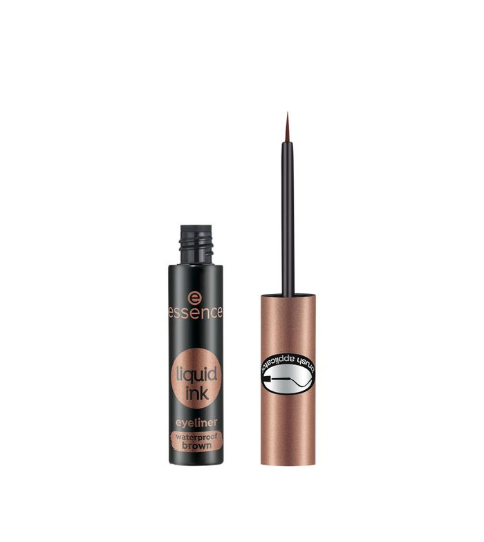 essence - Waterproof ink effect liquid eyeliner - 02: Ash Brown essence - Waterproof ink effect liquid eyeliner - 02: Ash Brown