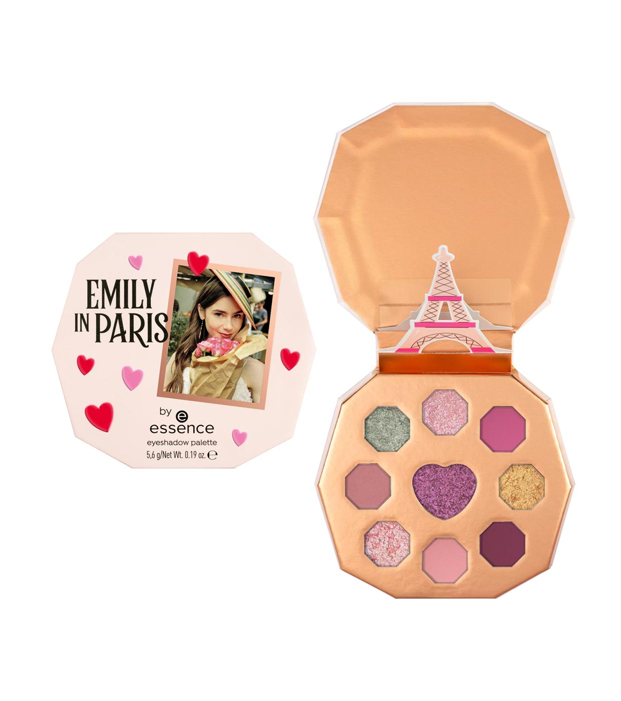 Buy essence - *Emily In Paris* - Eyeshadow Palette - 01:  #MeetMeAtTheEiffelTower | Maquillalia