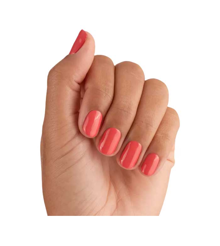 Summer Warm Neon Coral Pink Cream Nail Polish - Etsy