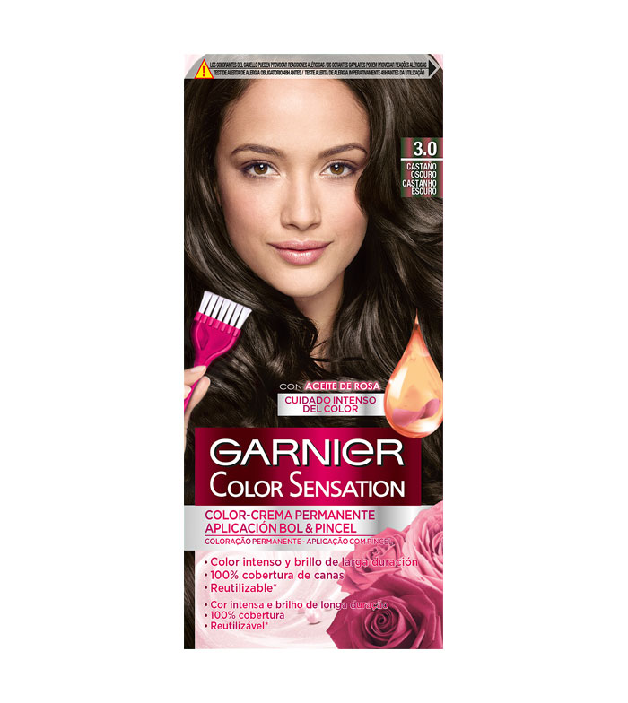 Garnier Hair Color Sensation 3 0 Dark Brown