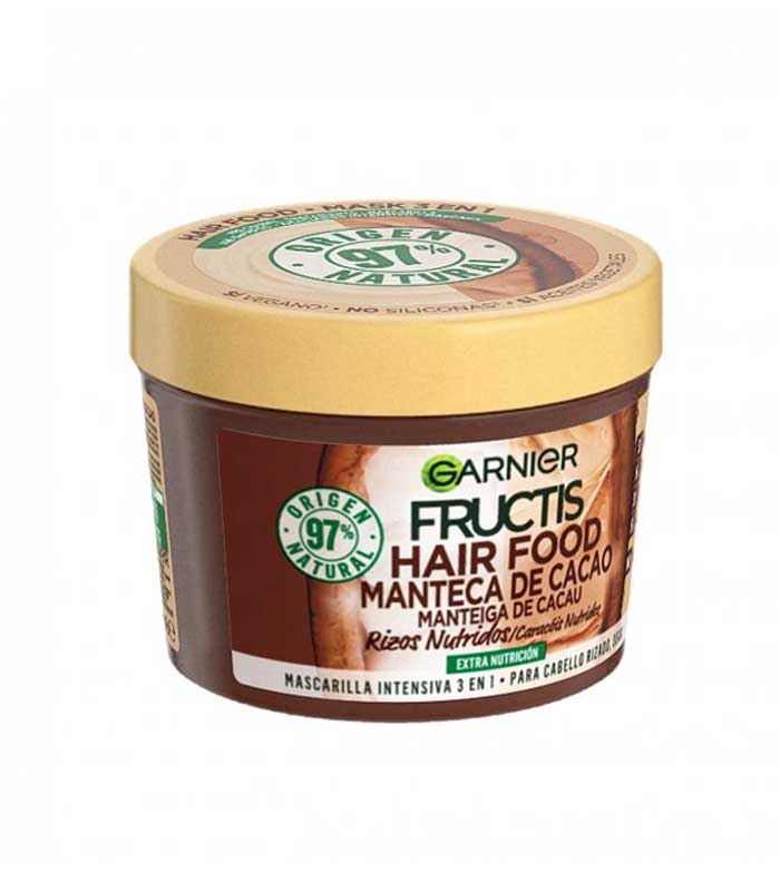 Buy Garnier - Mask 3 in 1 Fructis Hair Food - Cocoa butter: Nourished curls  | Maquibeauty