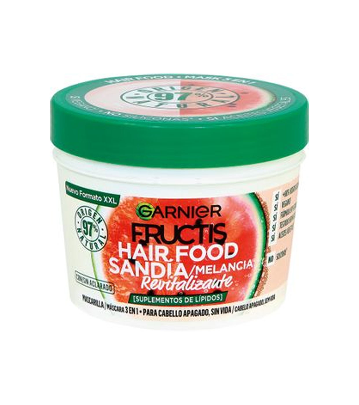 Buy Garnier - 3 in 1 Mask Fructis Hair Food - Watermelon: Dull hair |  Maquibeauty