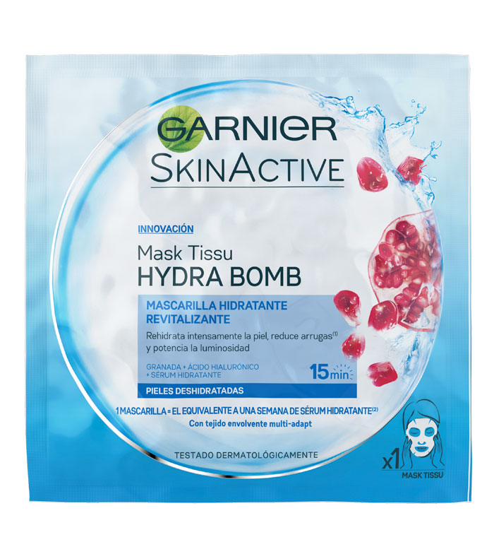 Buy Garnier - Tissue Mask Bomb Revitalizing Mask - Dehydrated | Maquibeauty