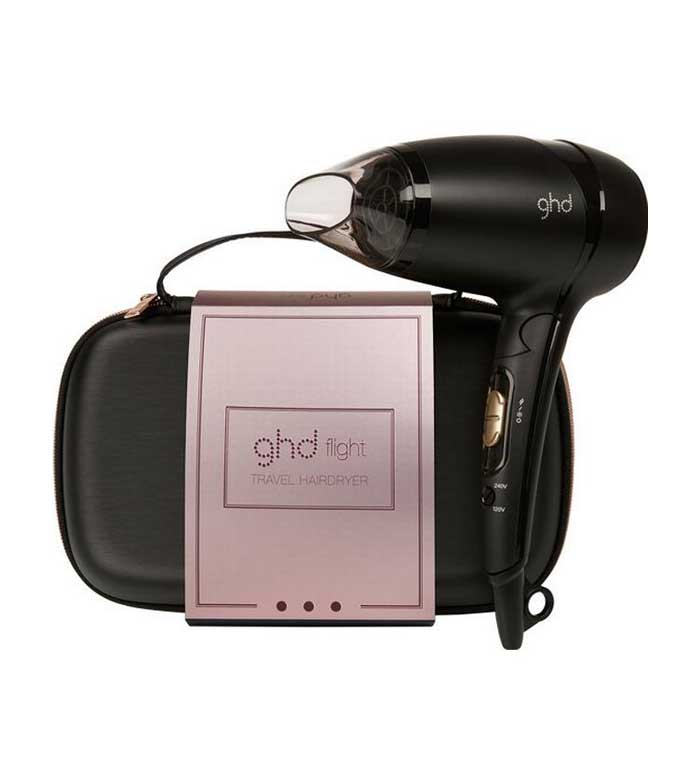 Buy ghd - Travel hairdryer gift set Flight - Rose gold | Maquibeauty