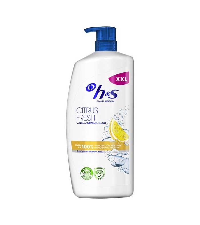 Sidelæns Saga Valg Buy H&S - Anti-dandruff shampoo Citrus Fresh 1000ml - Oily hair |  Maquibeauty