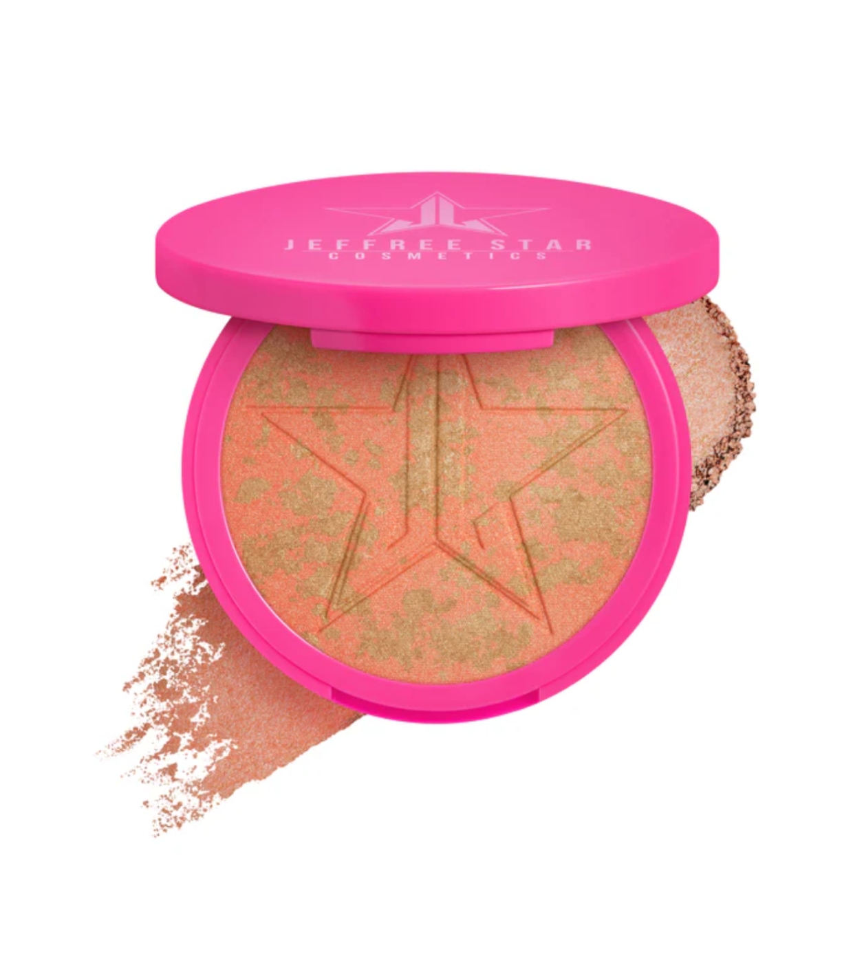 Jeffree Star Cosmetics Skin Frost Highlighting Blushes | TikTok Jeffree Star Cosmetics Skin Frost Highlighting Blush - Peach & Desist main image 2