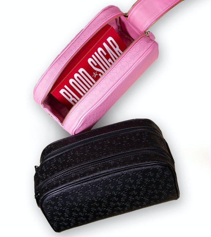 Buy Jeffree Star Cosmetics Shane X Jeffree Conspiracy Collection Double Zipper Travel Bag Black Maquibeauty