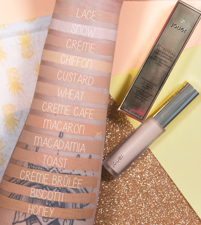 jouer cosmetics essential high coverage liquid concealer