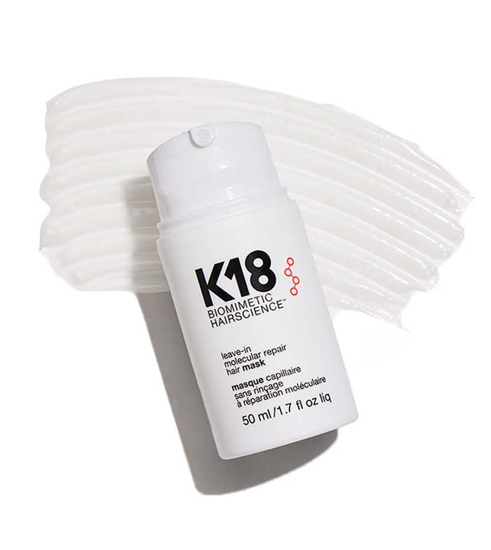 k18 mascarilla molecular leave-in sin aclarado reparación repair mask