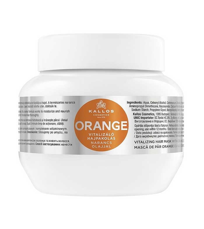 Buy Kallos Cosmetics - Orange Hair Mask 275 ml | Maquibeauty