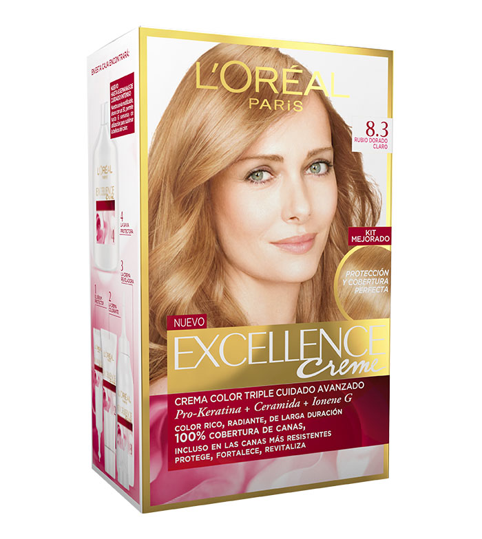 Rubio oscuro dorado loreal