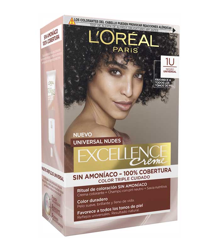 Buy Loreal Paris - Coloration Excellence Creme Universal Nudes - 1U: BLACK | Maquibeauty Buy Loreal Paris - Coloration Excellence Creme Universal Nudes - 1U: BLACK | Maquibeauty
