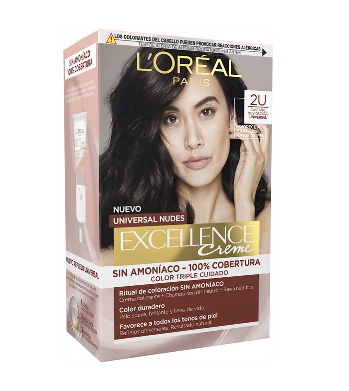 LOreal Paris Excellence Cool Creme Ultra Ash Blonde 711 Permanent Hair Dye   Wilko