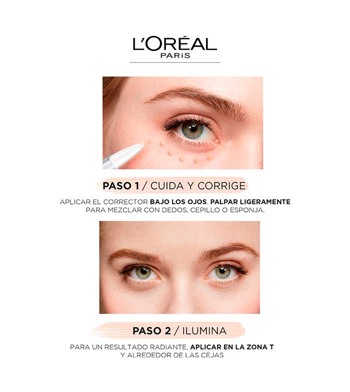 loreal eye cream in a concealer