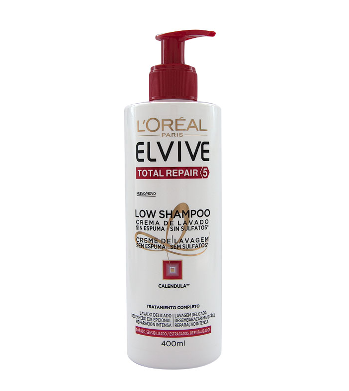 Buy Loreal Paris Elvive Low Shampoo Total Repair 5 Maquibeauty