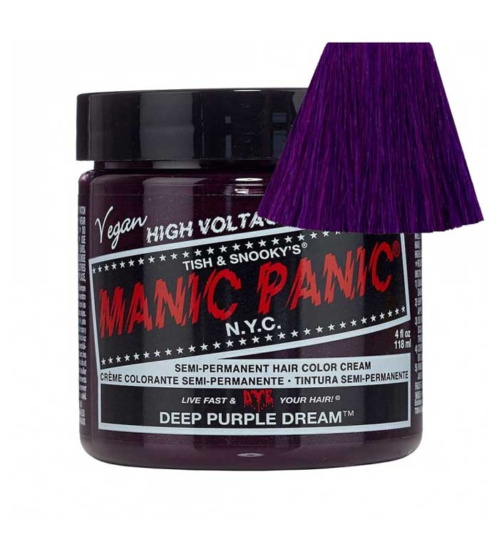 Buy Manic Panic - Semi-permanent fantasy hair color Classic - Deep Purple  Dream | Maquibeauty