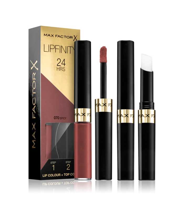 Max Factor  lipfinity 020 箱痛み①と②2本セット