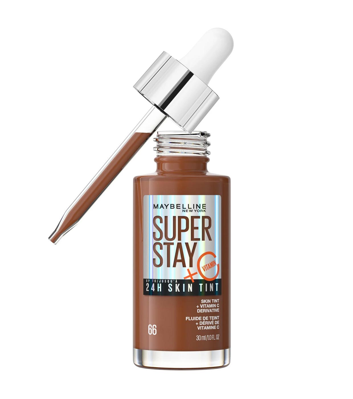 Maybelline - Serum Makeup Base SuperStay 24H Skin Tint + Vitamin C - 66