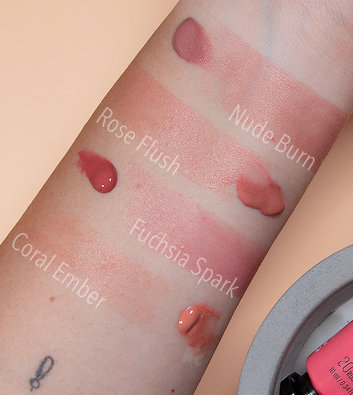 Maybelline cheek best sale heat swatches