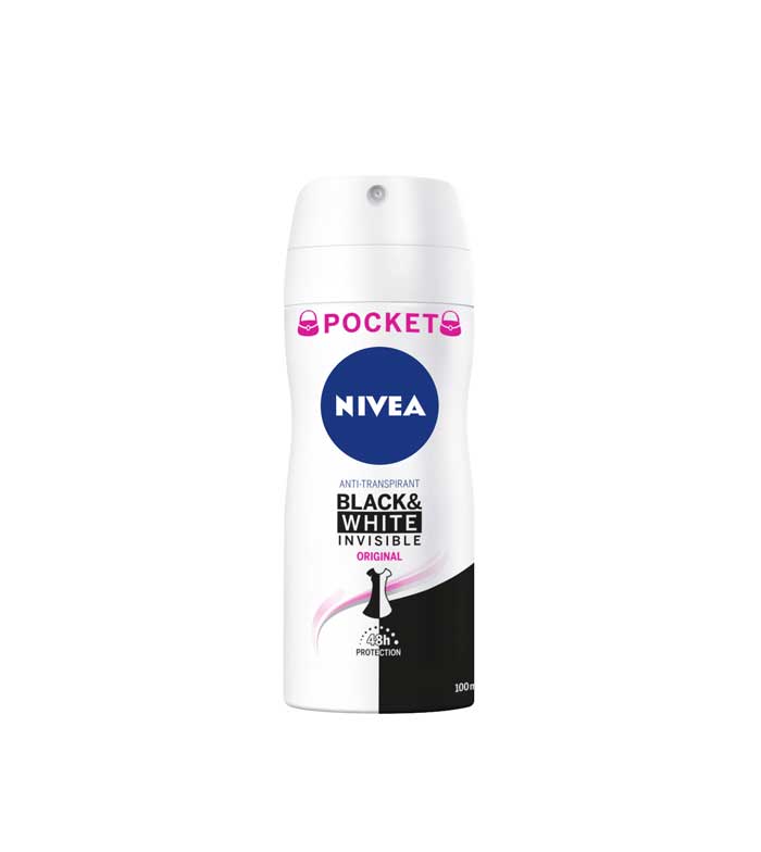 Buy - Pocket Deodorant Black&White Invisible - Original 100ml Maquibeauty