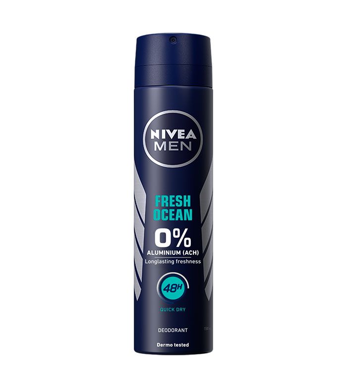 lette en kop Dronning Buy Nivea Men - Deodorant spray without aluminum Fresh Ocean | Maquibeauty
