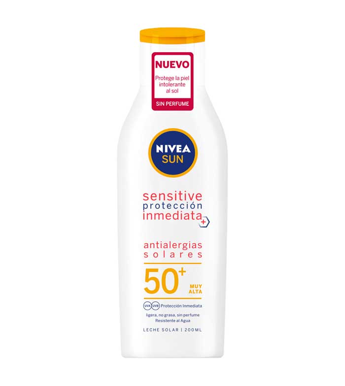 Slang Brouwerij nemen Buy Nivea Sun - Solar anti-allergy sun milk Sensitive - SPF50: Very High |  Maquibeauty