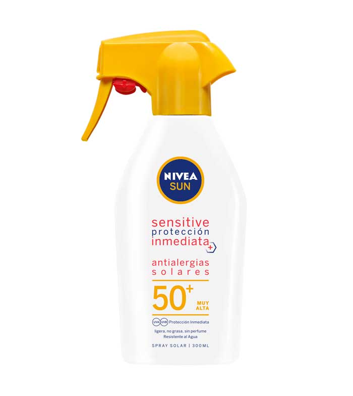Vervullen Imperial houd er rekening mee dat Buy Nivea Sun - Sunscreen anti-allergy sun spray Sensitive - SPF50: Very  High | Maquibeauty