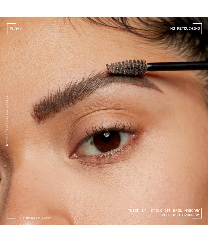 Nyx Professional Makeup - Brow Mascara Thick It. Stick It! - 05 - Cool Ash Brown | Maquibeauty