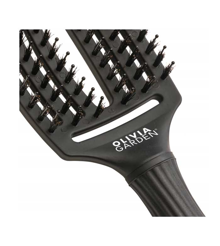 Buy Olivia Garden - Hairbrush Fingerbrush Combo Medium - Full Black Medium  | Maquillalia