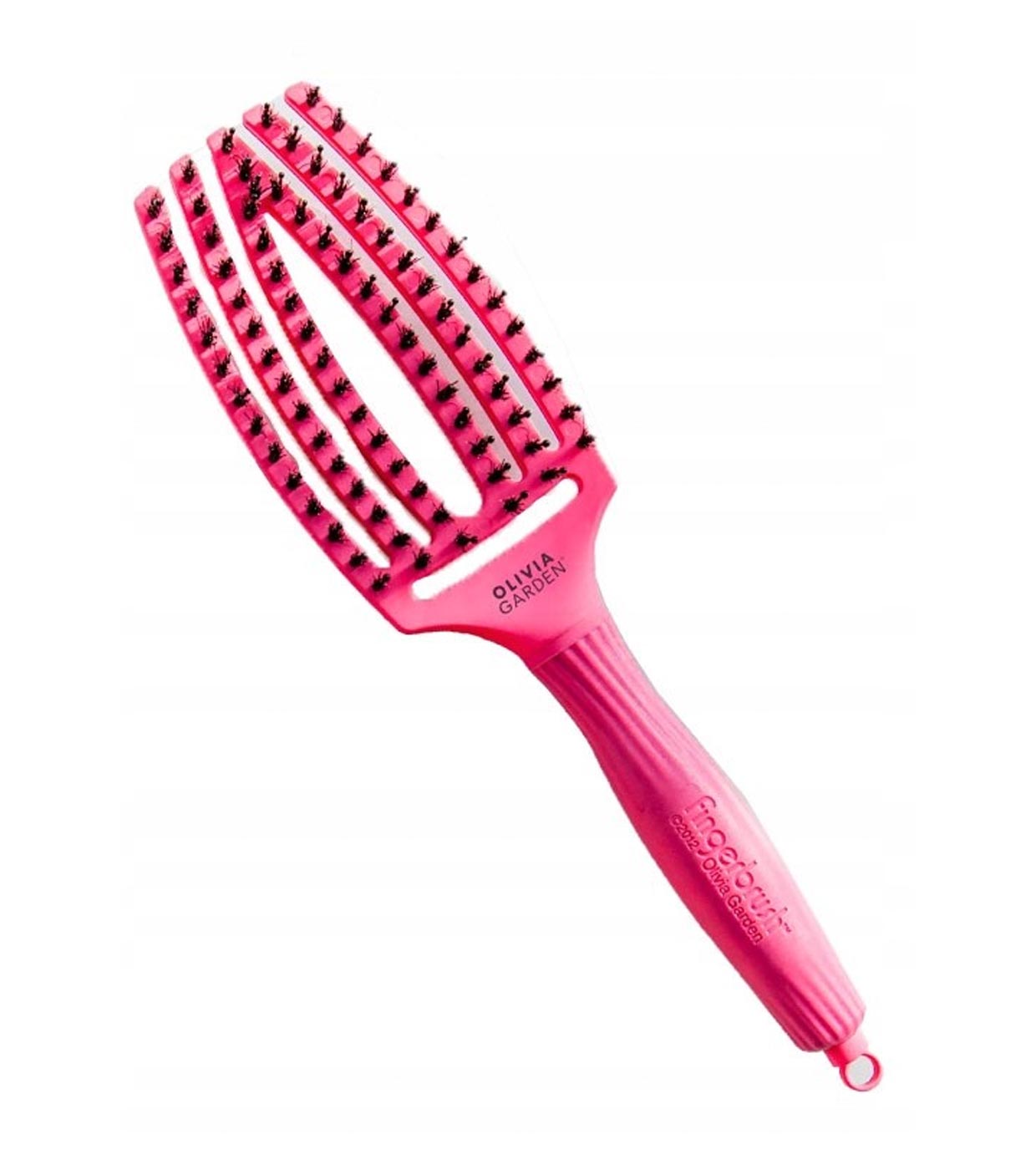 Buy Olivia Garden - Hair Brush Fingerbrush Combo Medium - Hot Pink