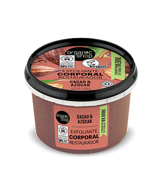 Buy Organic Shop Body Scrub Organic Cocoa And Sugar Maquibeauty