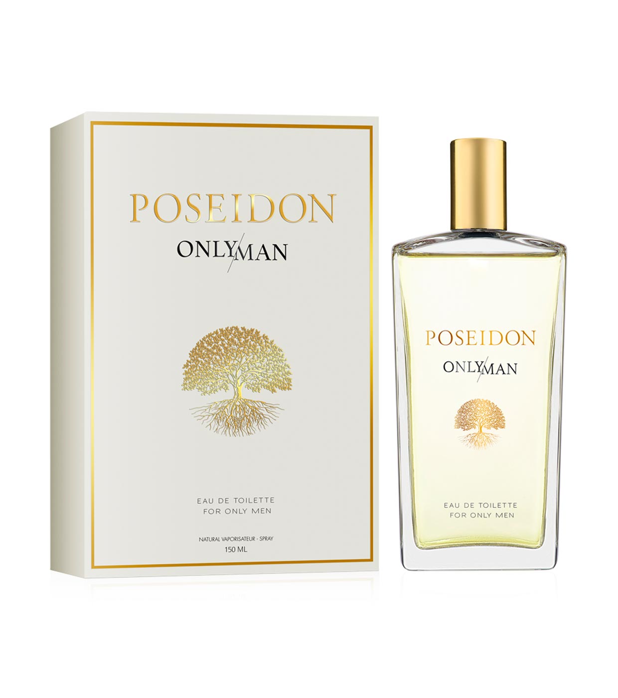Poseidon Eau de toilette for men 150ml Only Man