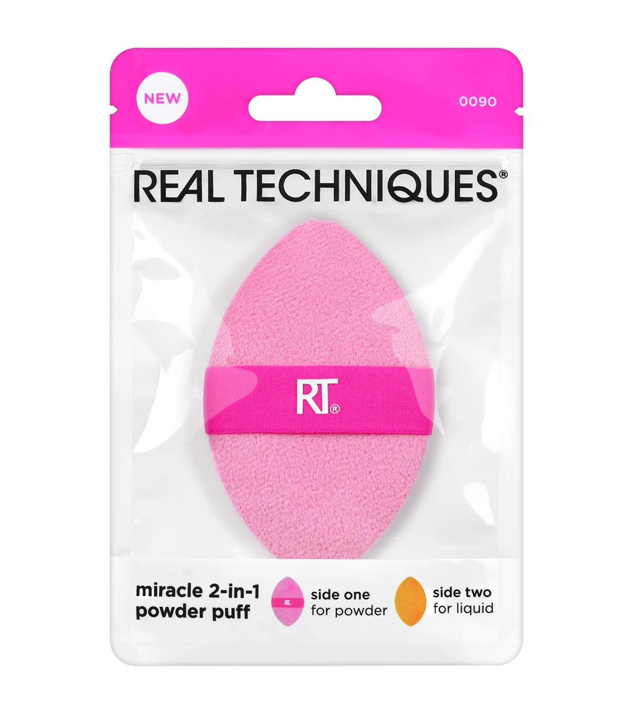 Buy Real Techniques - Double Sided Multipurpose Puff Miracle 2-in-1 Powder  Puff