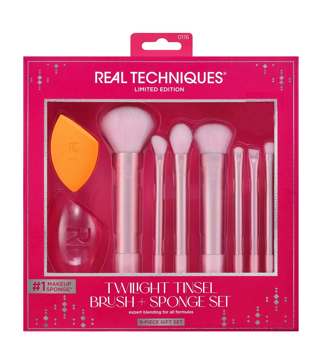 Comprar Real Techniques - *Holidays* - Set de brochas Twilight Tinsel +  Esponja