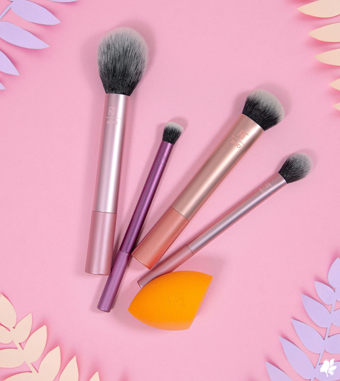 Buy Real Techniques - Everyday Essentials Brushes + Sponge