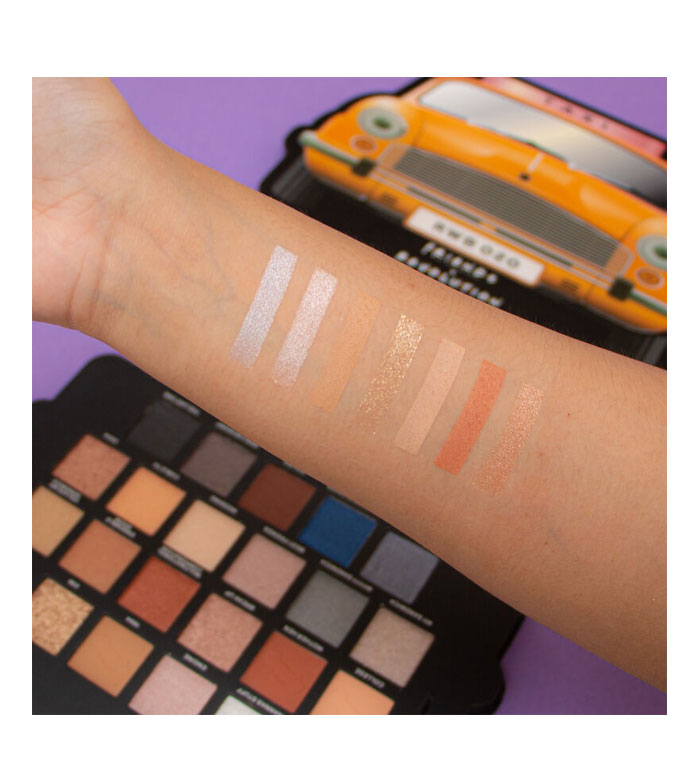 Makeup Revolution X Friends Take a Drive Eyeshadow Palette Taxi for sale  online