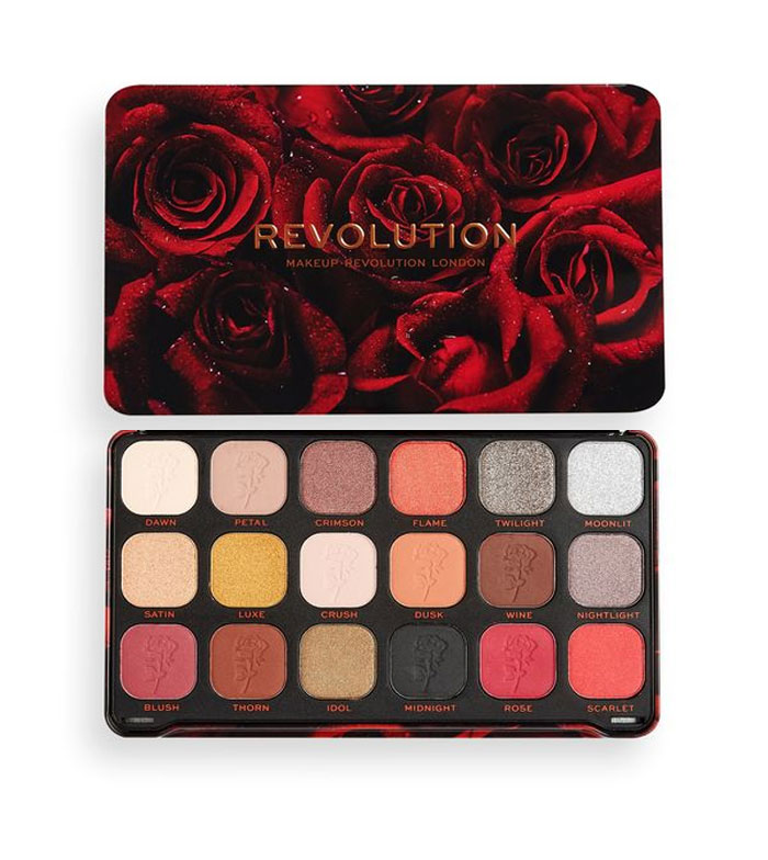 Buy Revolution - *Halloween* - Shadow Palette Forever Flawless - Midnight  Rose