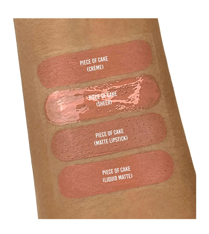 revolution matte lipstick piece of cake