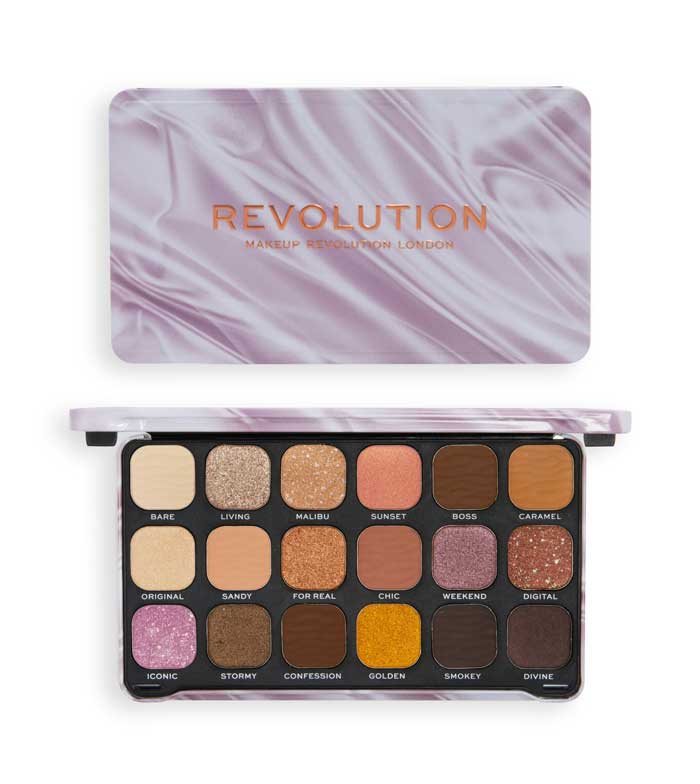 Buy Revolution - Eyeshadow Palette Forever Flawless - Nude Silk